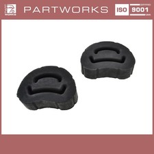2x Gummilager Auspuff für