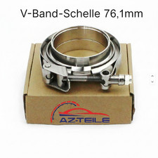 V-Band-Schelle 76mm mit 2x