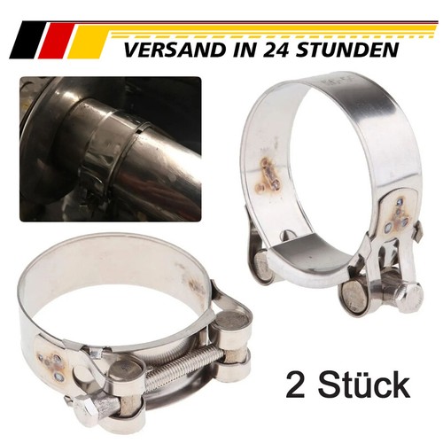 Motorrad auspuff klemme - 2x,